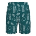 thumbnail image 6 of Naloa Tropical Pineapple Men's Beach Shorts, Surfing shorts, Swim trunks, Quick Dry Swim Trunks for Surfing Beach Fun - Medium, 6 of 9