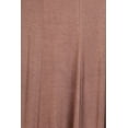 thumbnail image 4 of Women's Casual Basic Comfy 3/4 Sleeve Flare A-line Midi long maxi Dress, 4 of 5