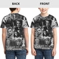 thumbnail image 3 of Vampire Diaries Characters Youth Unisex T-Shirt Crewneck Short Sleeve Double-Sided Print Tee Shirts Top For Boys Girls Kid Teen X-Small, 3 of 6