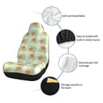 thumbnail image 6 of Yiaed Tropical Flowers Print Car Seat Covers,Universal Auto Seats Protector Fits for Car,SUV Sedan,Truck,Automotive Seat Covers & Accessories-1, 6 of 9