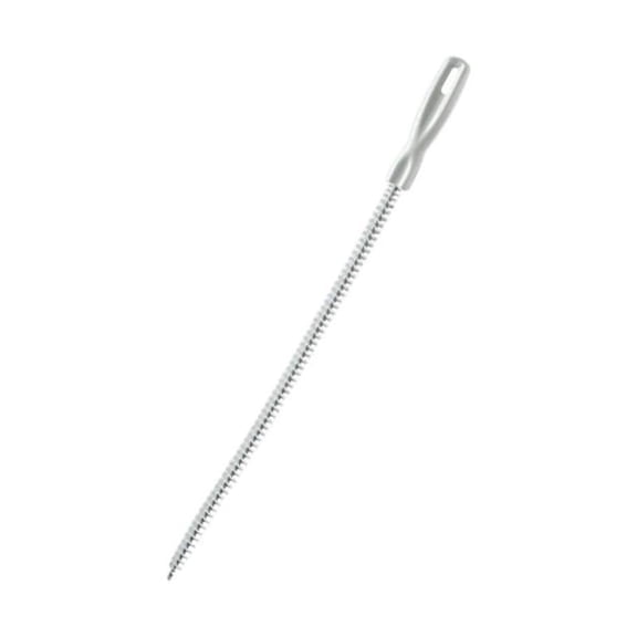 ACDANC Professional Drain Unblocker Stick with Spiral Head,17-Inch Extra-Long Hair Remover and Dredging Tool for Sinks and Showers