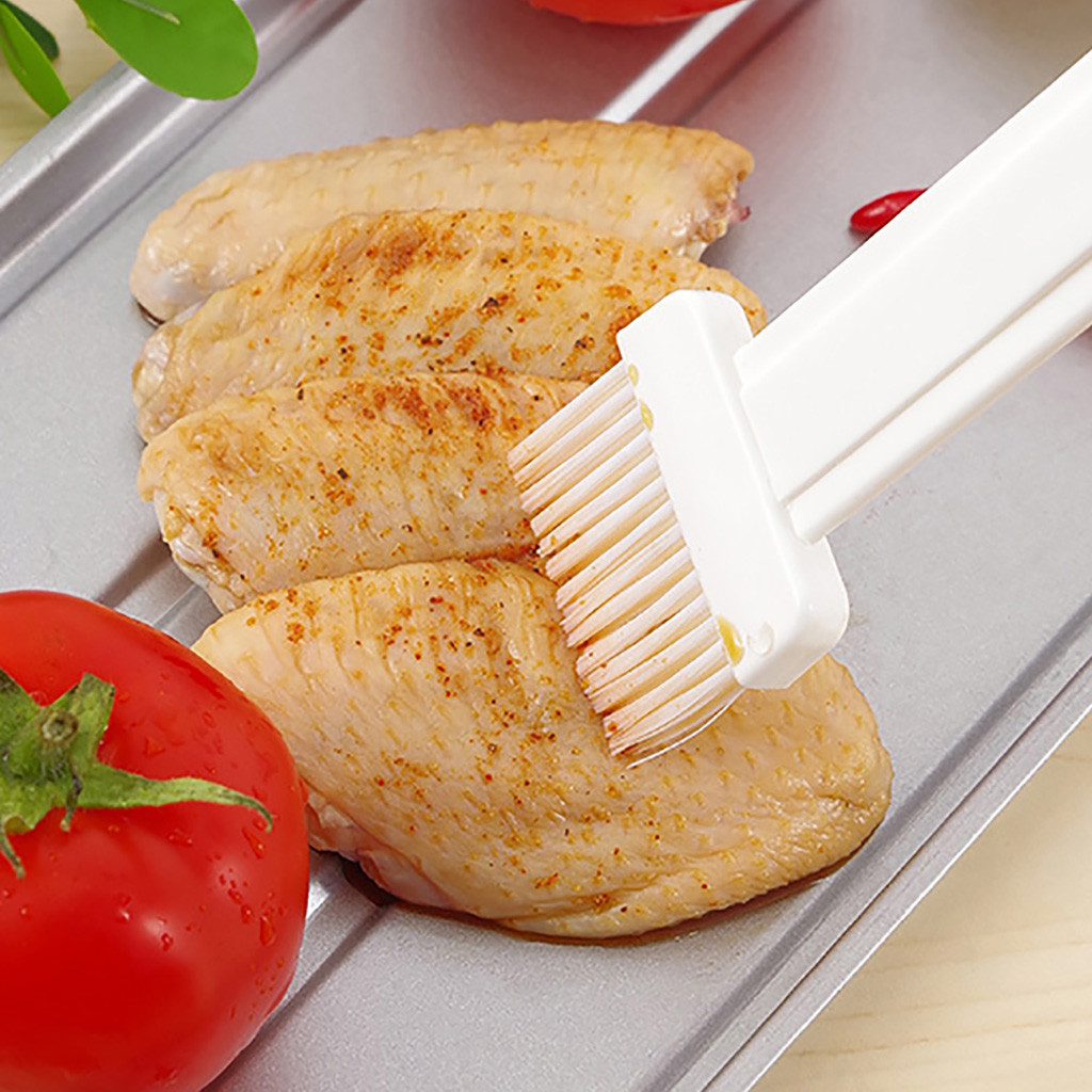 Byh Pancake Oil Brush Food Soft Bristle Brush Barbecue Brush With Base