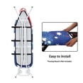 thumbnail image 4 of HELLHERO Palm Stars Stripe Iron Board Cover 3 Fasteners Replacement Elastic Edge Hook and Loop, 4 of 5