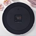 thumbnail image 6 of Unique Bargains Silent Wall Clock Non Ticking Battery-Powered White Pattern 2, 6 of 6