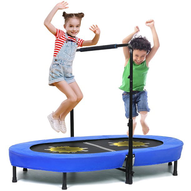 Out/Indoor Jumping 60" Youth Kids Trampoline Exercise Safety Pad Enclosure 