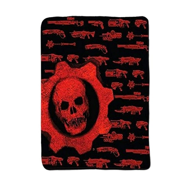 Gears Of War Crimson Omen Guns Lightweight Fleece Throw Blanket 50 X 60 Inches Walmart Com Walmart Com
