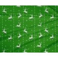 thumbnail image 4 of oneOone Tissu Polyester Spandex Vert Joyeux Noël Matériel de Robe Tissu Imprimé Tissu au Mètre 56 Pouces de Large, 4 of 4