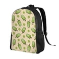 thumbnail image 2 of Gaeub Kiwi Ice Cream Print Unisex Backpacks, College Bookbag,Daypack with Padded 15" Laptop Sleeve,for School, Work, and Travel, 2 of 8