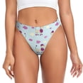thumbnail image 1 of Balery Poodle Dog Tangas de Algodón para Mujer con Estampado – Ropa Interior Sexy, Transpirable, G-string-3X-Large, 1 of 6