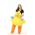 thumbnail image 3 of Disfraz de Pato Amarillo Inflable JYZCOS para Noche de Gallina y Despedida de Soltero/Halloween, 3 of 3