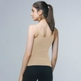 thumbnail image 5 of SNOWSONG Clearance! Shapers for Women, Women's Shaper Tummys Padded Bra Camisole Cami Compression Tank Top Body Shaper Khaki M, 5 of 7