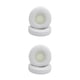 thumbnail image 2 of Sidaley Cojín de cuero para auriculares Almohadillas para los oídos Almohadillas para los auriculares con cancelación de ruido Reemplazo de Blanco 2piezas, 2 of 6
