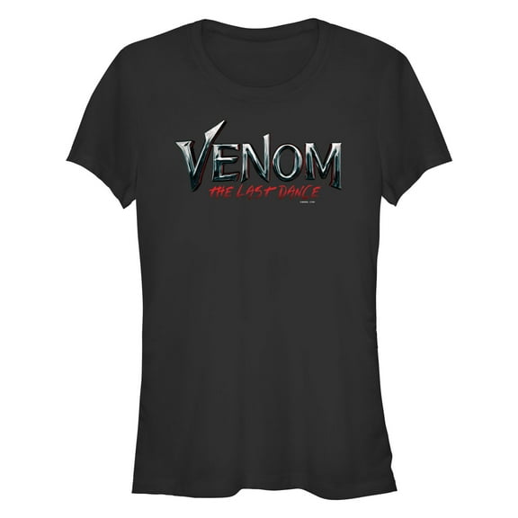 Junior's Venom: The Last Dance Official Movie Logo Graphic T-Shirt