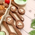 thumbnail image 3 of (12) Chocolate Stirring Spoon  Edible Hot Chocolate Spoons Traditional Christmas Candies for Hot Chocolate or Coffee Christmas Holiday Stocking Stuffer & Party Favor 5ct each & CUSTOM Storage Carrier, 3 of 7