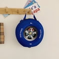 thumbnail image 2 of Mochila de dibujos animados para neumáticos de coche, bonita mochila escolar de nailon para niños (azul), 2 of 3