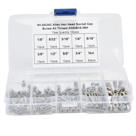 

Nut Combination Set Corrosion-Resistant Hex Socket Screw Kit For Home For Woodworker For Factory