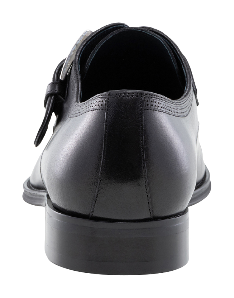 J75 Men's McNeil Leather Single Monk Strap Cap-Toe Dress Shoe | Hand Painted Formal Dress Shoes - image 3 of 5