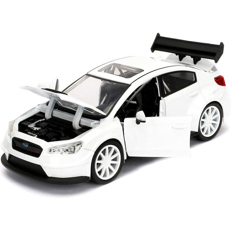Jada Toys Fast & Furious 1:24 Mr. Little Nobody's Subaru WRX STI Die-cast Car - Toys for Kids - White Jada Toys Fast & Furious 1:24 Mr. Little Nobody's Subaru WRX STI Die-cast Car - Toys for Kids - White