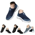 thumbnail image 6 of Leozcaa Men's Slip-On Shoes Casual Breathable Sneakers Mesh Breathable Non-Slip Walking Work Loafers, 6 of 6