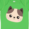 thumbnail image 4 of Inktastic Cute Cat, Little Cat, Cat Head, Brown Cat Boys or Girls Baby Bodysuit, 4 of 5