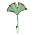 thumbnail image 1 of perchero de pared Ganchos para abrigos de hojas de hierro-Premium creativo en decoración decorativo sombrero bolsa de toalla colgador - C C Magideal perchero de pared, 1 of 5