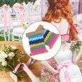 thumbnail image 4 of Color Zigzag Ribbon Diy   Color Ribbon Zigzag Lace Ribbon 2Pcs Color Zigzag Ribbon DIY Hand Made Material Cloth Hair Accessories Sewing Decoration 8mm, 4 of 8