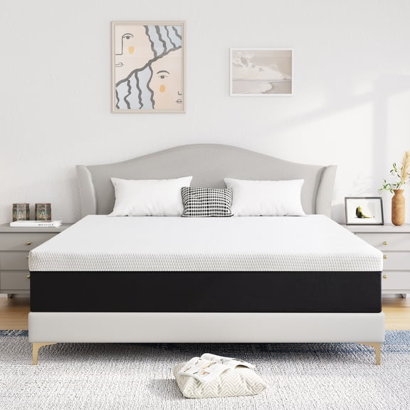 Matelas Simple de 6 Po, Matelas en Mousse Mémoire Gel GELBIY avec Certification CertiPUR-US, Matelas en Boîte, Soulagement de la Pression et Fermeté Moyenne