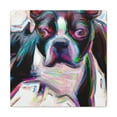 thumbnail image 2 of Boston Terrier Reflection - Canvas, 2 of 25