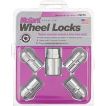 24215 Chrome Cone Seat Wheel Locks (M14 X 1.5 Thread Size) - Set of 4