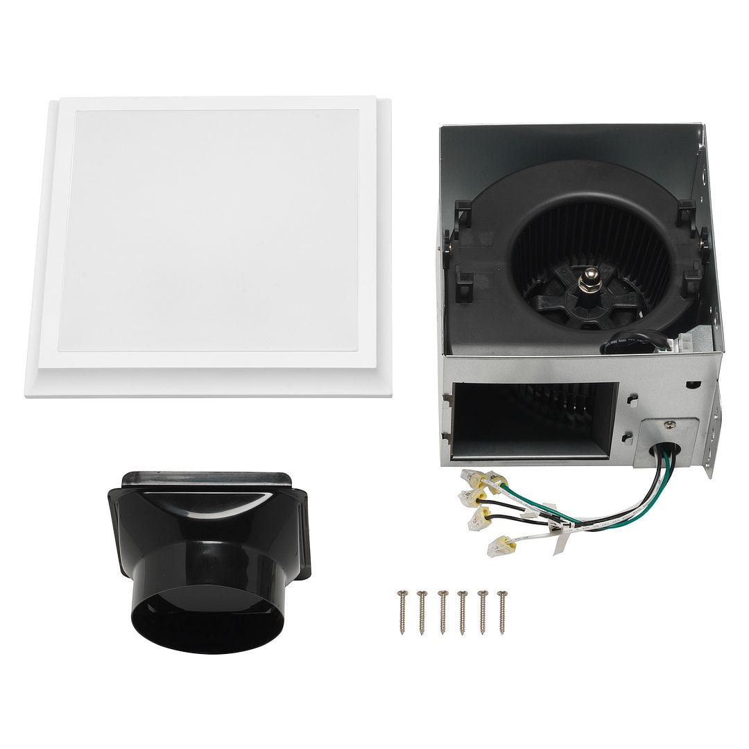 New Homewerks 110 CFM 2 Sones Bathroom Ventilation Exhaust Fan with Dimmable LED Light