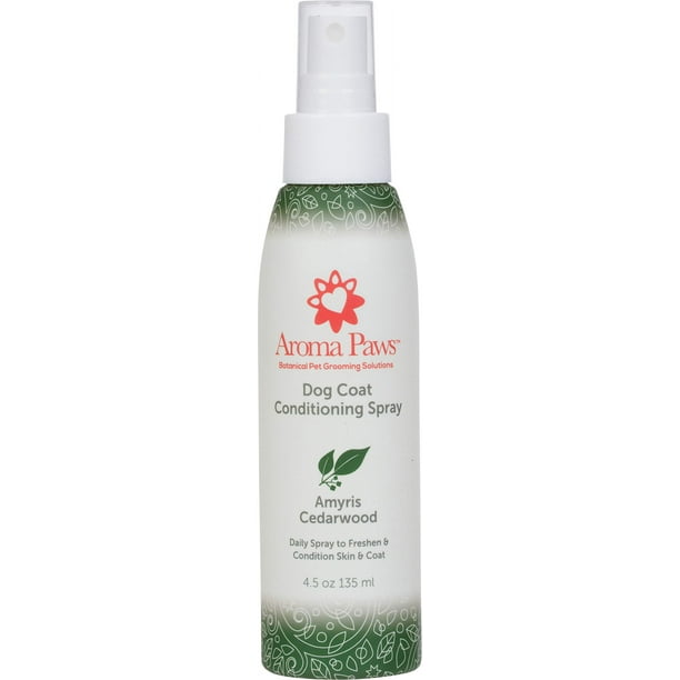 Natural Dog Coat Spray Cleanses, Conditions & Moisturizes Safe