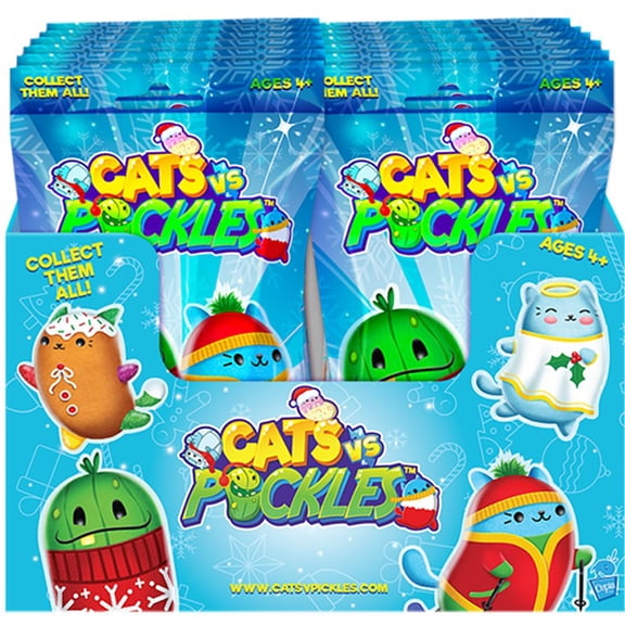 2023 Holiday Plush Cats Vs. Pickles Mystery Box (12 Packs)