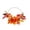 C, variant on Front Door Wreath,Artificial Maple Leaf Pumpkin Ornament With Sunflower Detail,Seasonal Hanging Decor For Thanksgiving Harvest And Fall Front Porch Layout(Orange)
