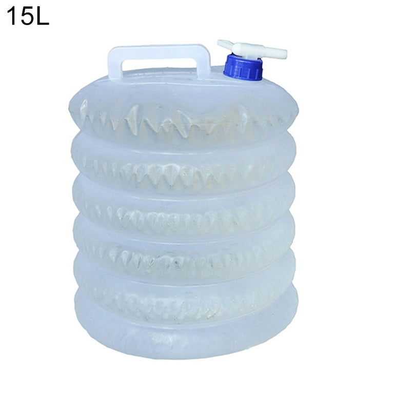Spoilu Collapsible Water Container Bag, Food Grade Transparent Plastic Water  Storage Containers, Camping and Hiking Backpacking Emergency Water Storage  Bag, Water Bags for Drinking 1.32 Gallon - Yahoo Shopping