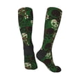 thumbnail image 4 of Balery Camouflage Skull Printed Novelty Socks Men's Women's Crew Socks Sports Socks Knee High Socks Cotton Socks Quirky and Cool Socks, 4 of 9