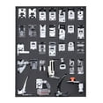 thumbnail image 1 of Labymos 32 Pcs Sewing Machine Presser Feet Set, Professional Sewing Crafting Presser Foot Feet for, 1 of 6