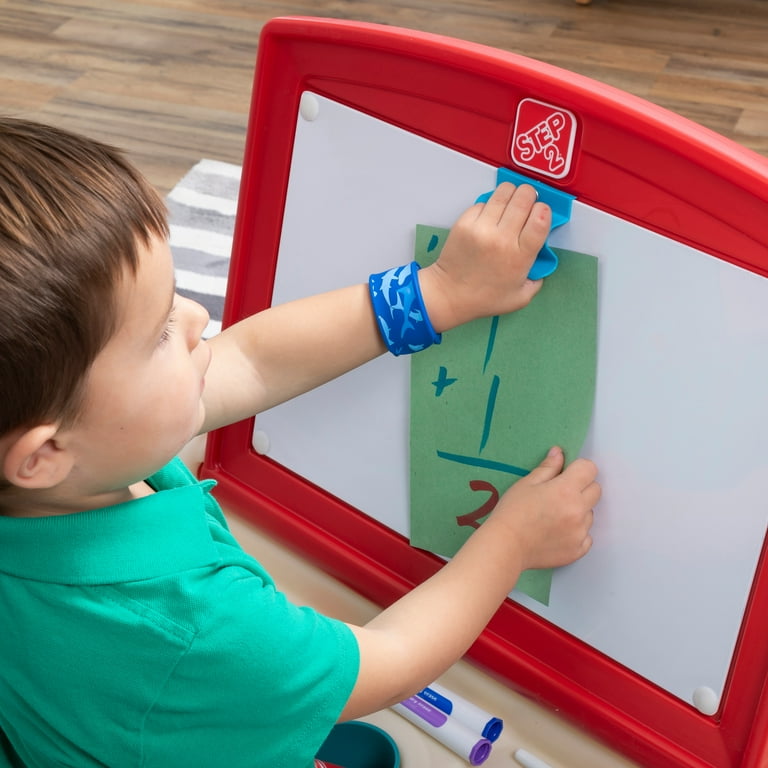 Step2 Flip & Doodle Toddler Easel and Plastic Kid Art and Craft