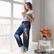 thumbnail image 5 of Balery Crystal Pattern White Horse Pantalones de pijama para mujer, pijamas ultraligeros, pantalones de estar por casa-3X-Large, 5 of 6