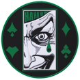 thumbnail image 1 of Mouse pad gaming SUBSONIC Joker redondo de 30 cm oficial, 1 of 6