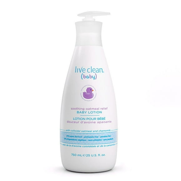 Live Clean Baby Soothing Oatmeal Relief Baby Lotion