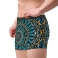 thumbnail image 3 of Kdxio Men's Boxer Briefs with Mandala Print - Comfortable and Breathable Underwear for Everyday Wear, 3 of 7
