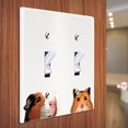 thumbnail image 3 of WIRESTER 2-Gang Toggle Wall Plate/Switch Plate Cover, Animal Guinea Pig Hamster, 3 of 6
