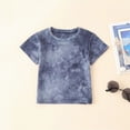thumbnail image 5 of Boys Summer Outfits Baby Boys Clothes Tie Dye Summer Outfits Toddler Boy Short Sleeve T-Shirt Top Short Pants 2Pcs Set, 5 of 5