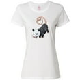 thumbnail image 3 of Inktastic Cute Possum and Heart Tail Women's T-Shirt, 3 of 5