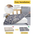 thumbnail image 5 of Vintage Boho Couch Cushion Covers Stretch, Washable Sofa Seat Covers Individual Seat Cushion Sofa Slipcovers Neutral Abstract Flowers Pattern Aesthetic Couch Cover Furniture Protector S-1PCS, 5 of 7