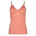 thumbnail image 1 of SKINY Top de tirantes para mujer – Sensation, top, escote en V, relleno, microfibra Rosa (Crabapple) 2XL (2X-Large), 1 of 5
