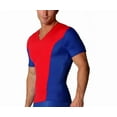 thumbnail image 6 of Insta Slim Activewear Two-Tone V-Neck Contrast Stitching VA00TT1, 6 of 7