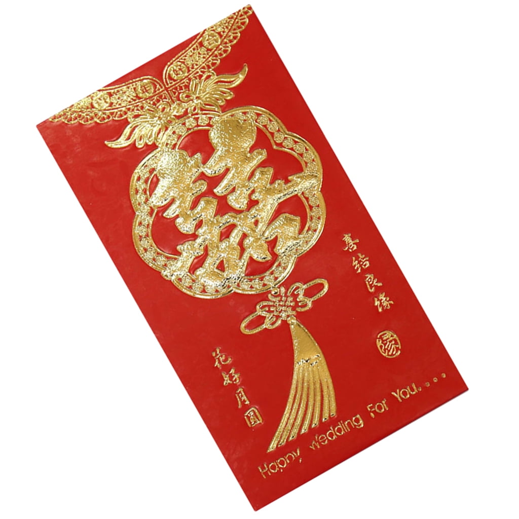 Details about   60 pcs New Year Red Packet Birthday Wedding Favors Environmentally Cardboard 
