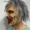 thumbnail image 4 of Scary Masks Halloween Horror Latex Mask Halloween Costumes Props Fancy Dress Party Zombie Full Head Mask, 4 of 5