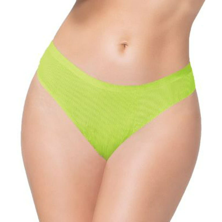 Seven 'til Midnight Womens Shadow Stripe Thong Style-10989 